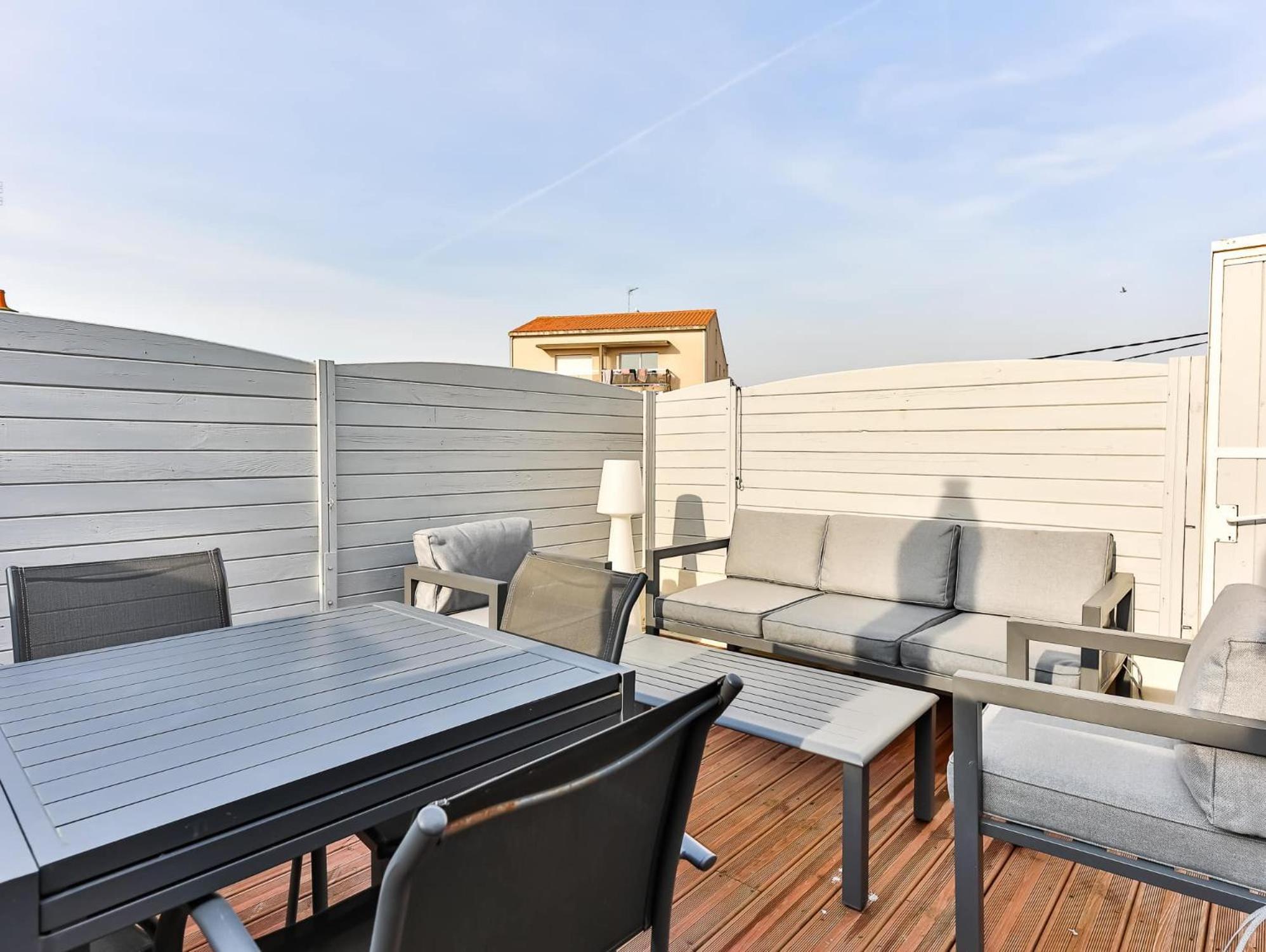 Chaleureux Logement-Centre Ville-Proche Gare-Plage Ле-Сабль-д'Олонн Екстер'єр фото